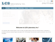 Tablet Screenshot of labconserv.com